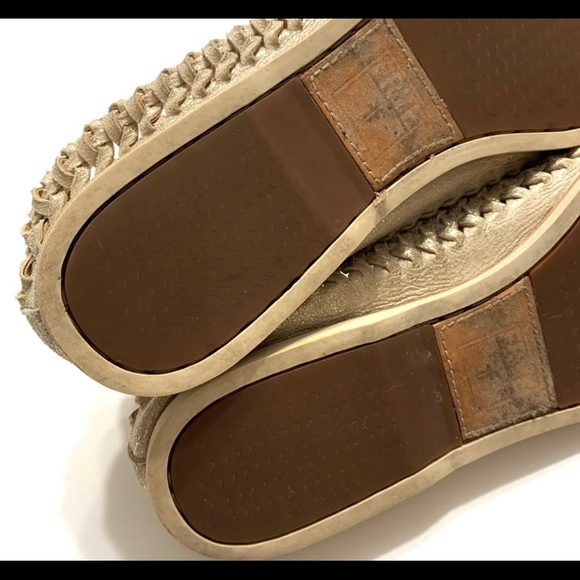 Frye Quincy Woven Metallic Boat Shoes — Wm 10 EUC/ Like new - Picture 13 of 13